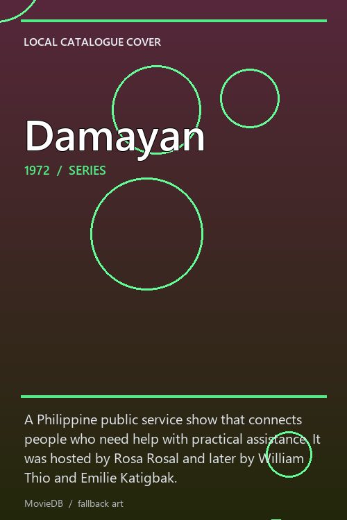 Damayan poster