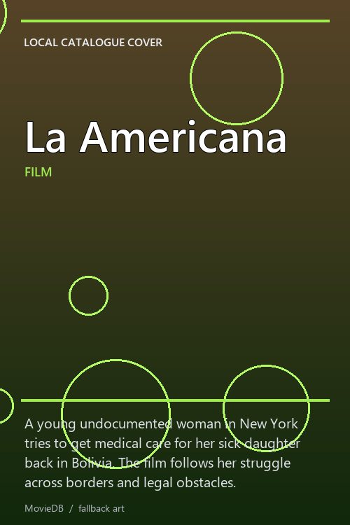 La Americana poster