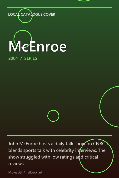 McEnroe poster