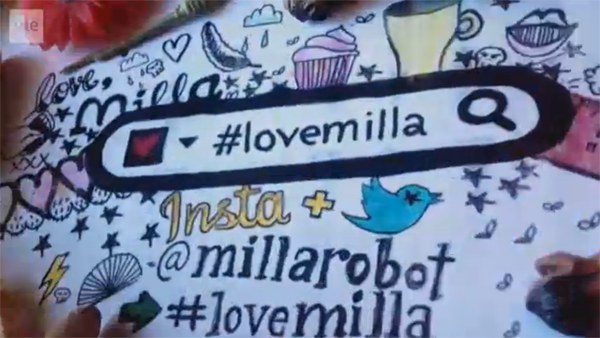 #lovemilla poster