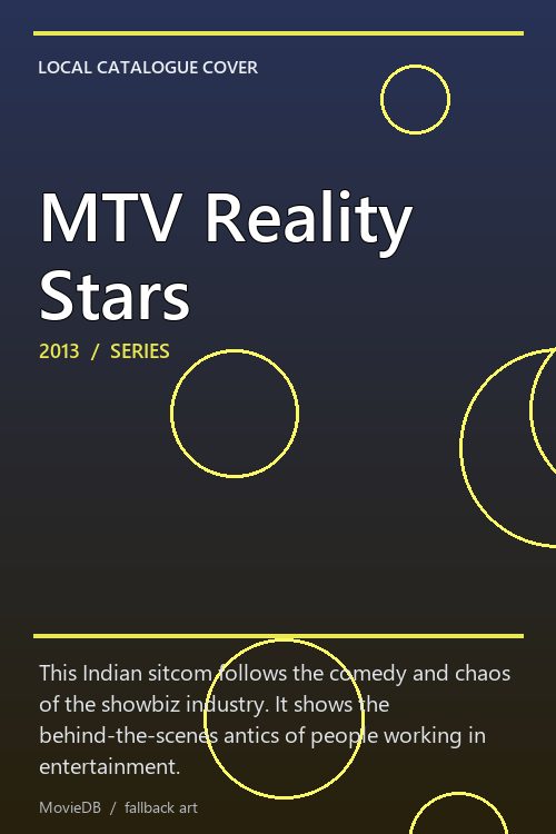 MTV Reality Stars poster