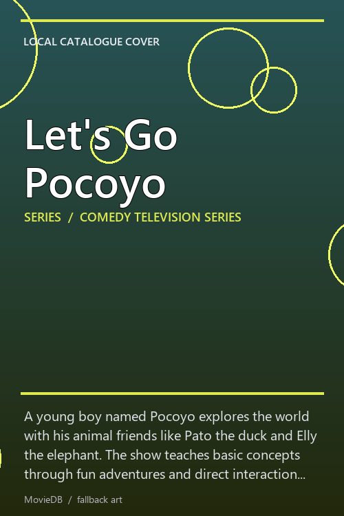 Let's Go Pocoyo poster