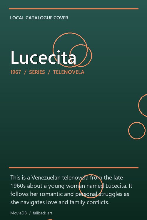 Lucecita poster