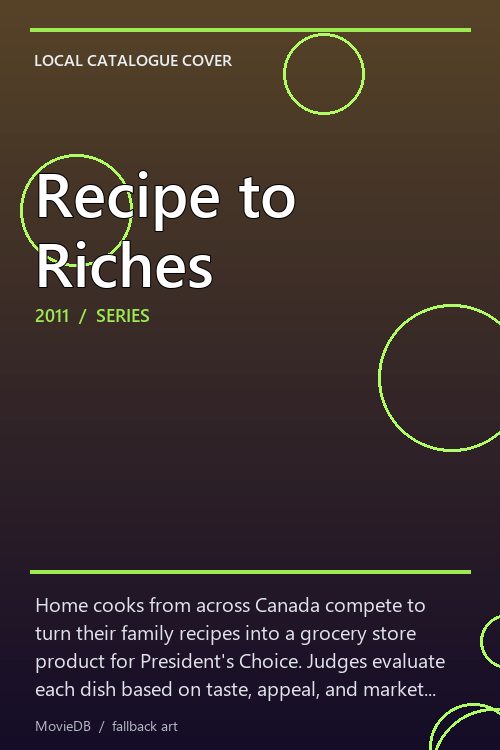 Recipe to Riches poster