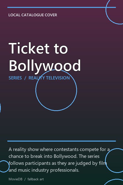Ticket to Bollywood poster