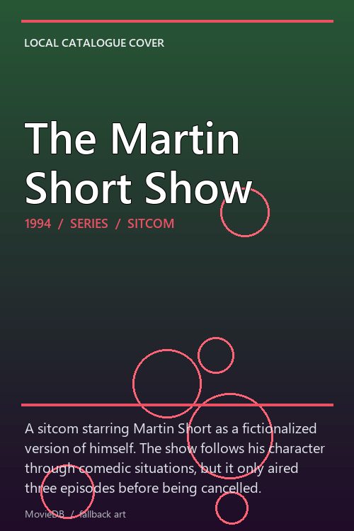 The Martin Short Show poster