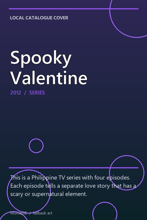 Spooky Valentine poster