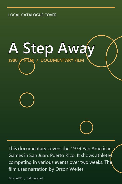 A Step Away poster