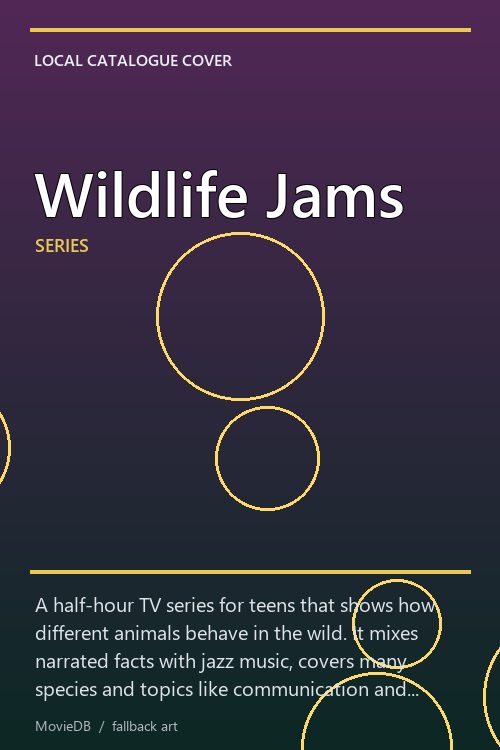 Wildlife Jams poster
