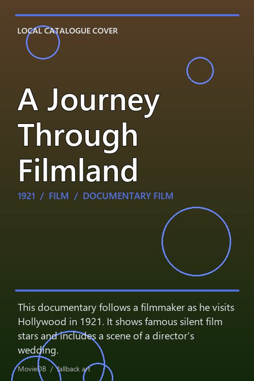 A Journey Through Filmland poster