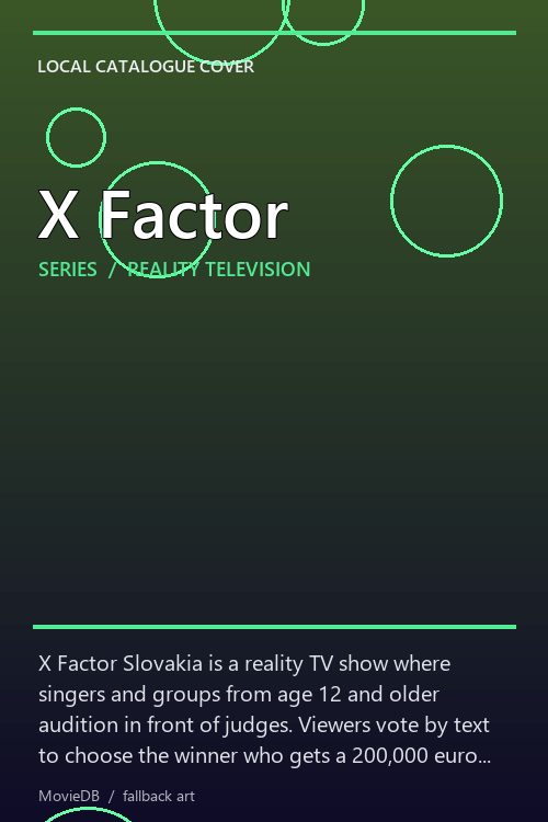 X Factor poster