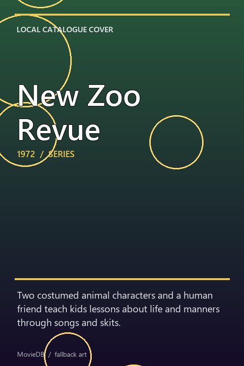 New Zoo Revue poster
