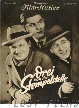 Three from the Unemployment Office poster