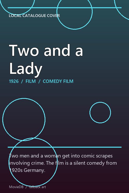 Two and a Lady poster