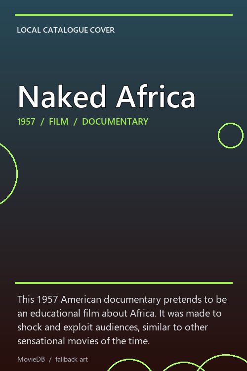Naked Africa poster