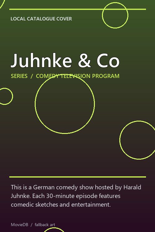 Juhnke & Co poster