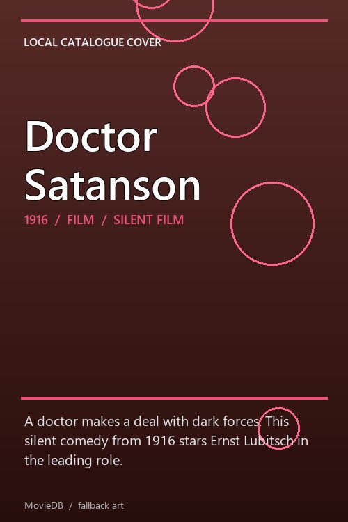 Doctor Satanson poster