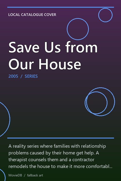 Save Us from Our House poster