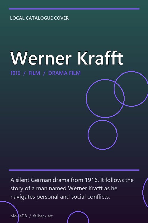 Werner Krafft poster