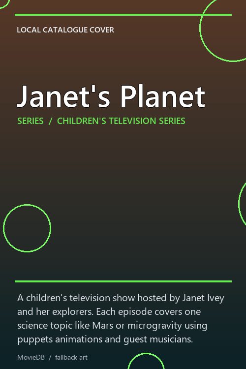 Janet's Planet poster