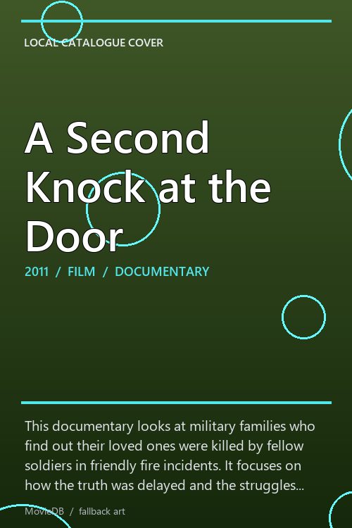A Second Knock at the Door poster