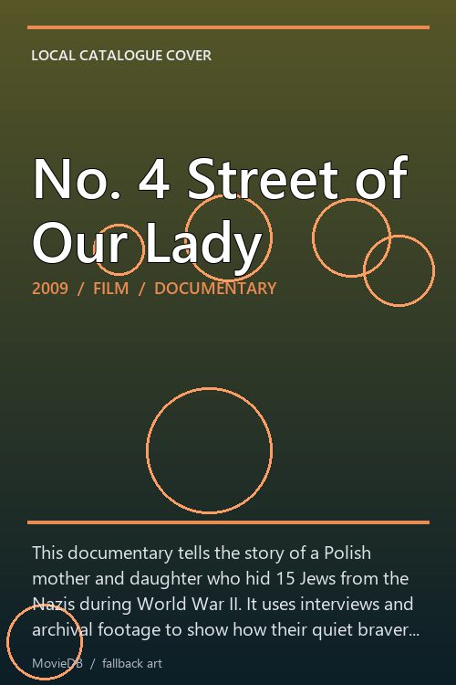 No. 4 Street of Our Lady poster