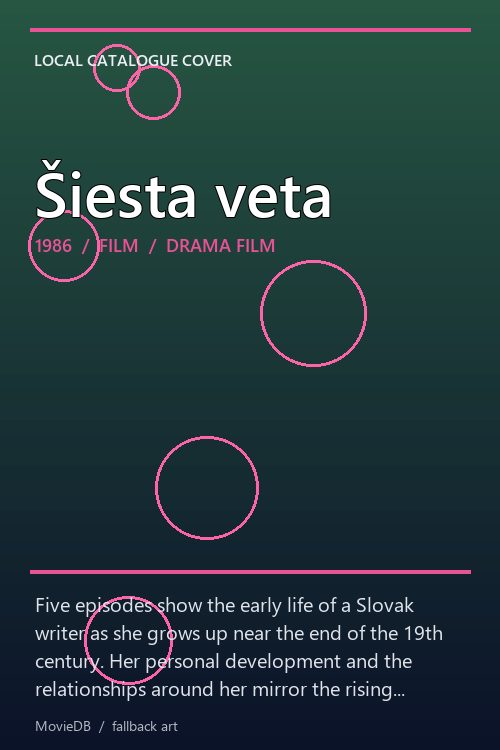 Šiesta veta poster