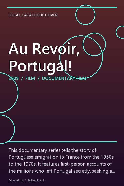Au Revoir, Portugal! poster