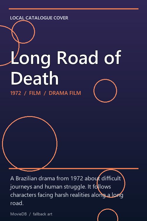 Long Road of Death poster