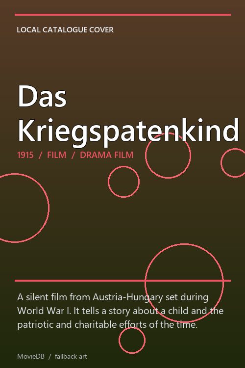 Das Kriegspatenkind poster