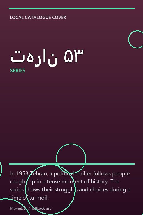 تهران ۵۳ poster