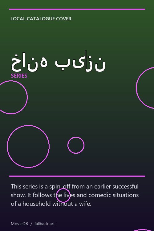 خانه بی‌زن poster