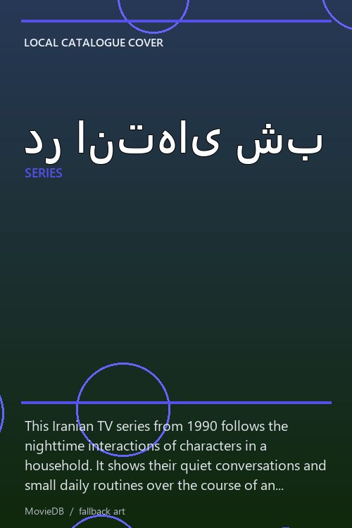 در انتهای شب poster