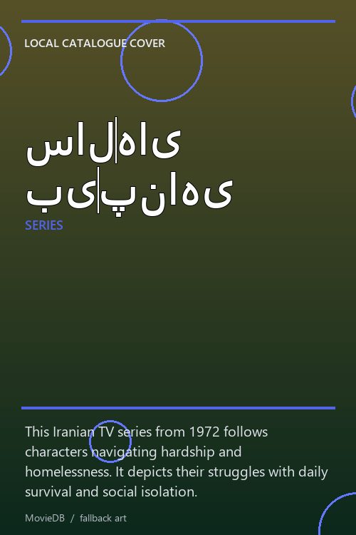 سالهای بیپناهی poster