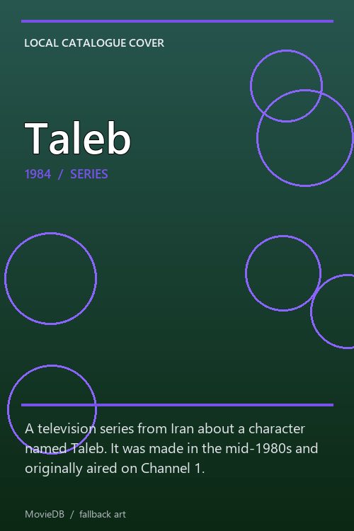 Taleb poster
