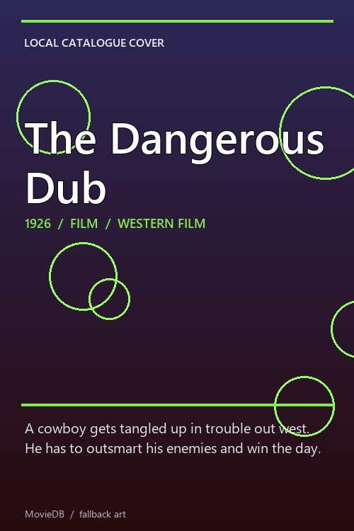 The Dangerous Dub poster