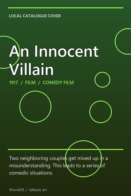 An Innocent Villain poster