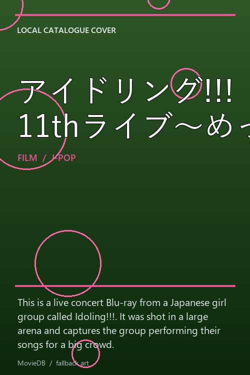 アイドリング!!! 11thライブ〜めっちゃ近いぞ!ビッグエッグング!!!〜 poster