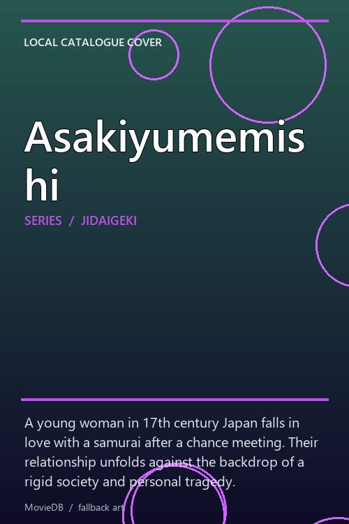Asakiyumemishi poster