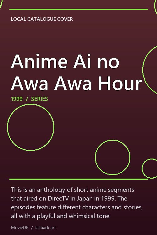 Anime Ai no Awa Awa Hour poster
