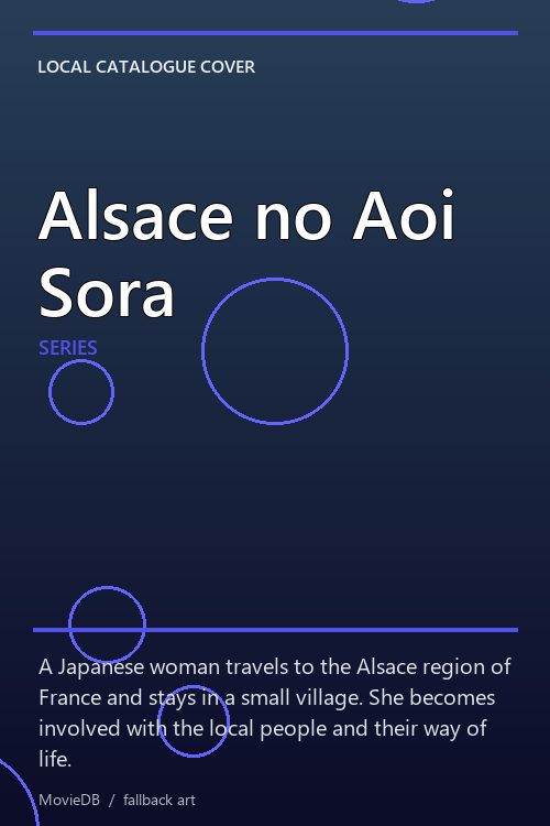 Alsace no Aoi Sora poster