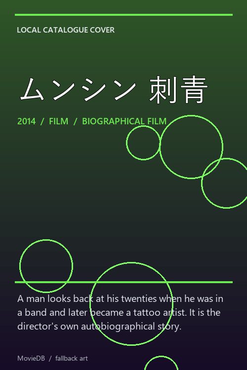 ムンシン 刺青 poster