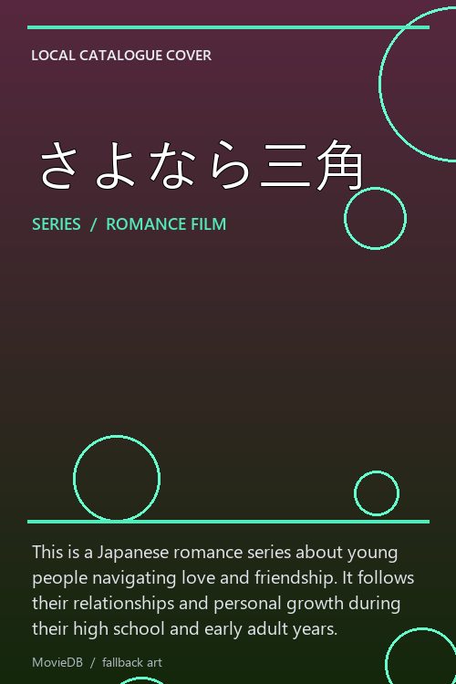 さよなら三角 poster
