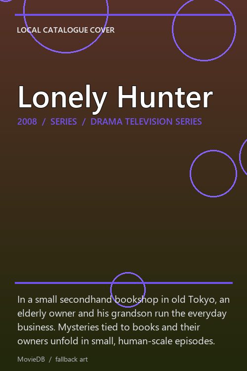 Lonely Hunter poster