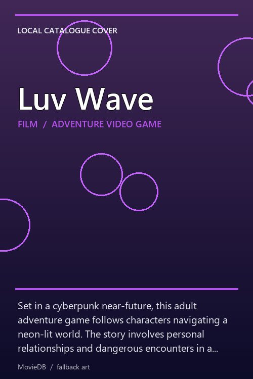 Luv Wave poster
