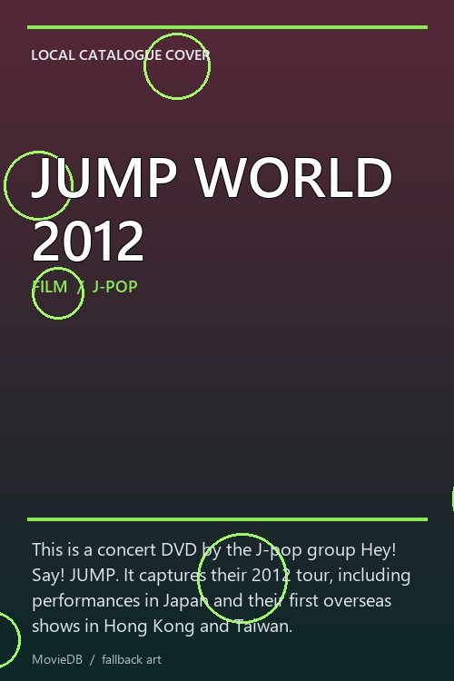 JUMP WORLD 2012 poster