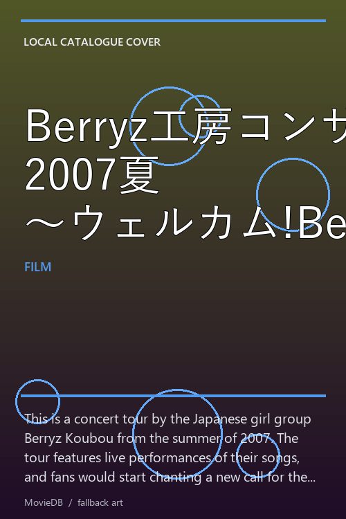 Berryz工房コンサートツアー 2007夏 〜ウェルカム!Berryz宮殿〜 poster
