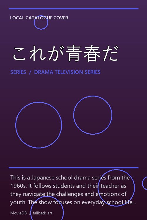 これが青春だ poster