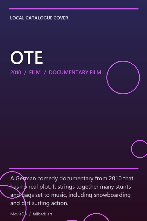OTE poster