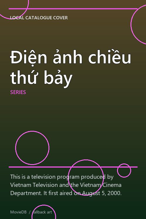 Điện ảnh chiều thứ bảy poster